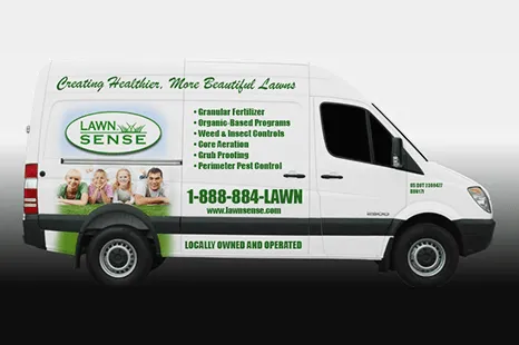 lawn sense van